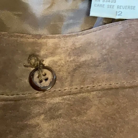 August Silk Brown Straight Leg Pants - Picture 4 of 6